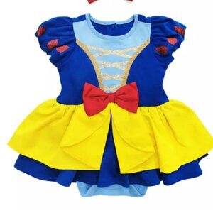 Disney Baby Snow White Costume Bodysuit - 12-18 Months (Used)